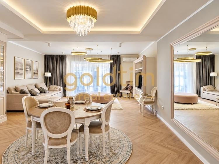 Apartament cu 3 camere semidecomandat, mobilat în Herăstrău