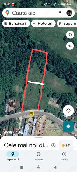 Teren de 3750 mp, în Verdea