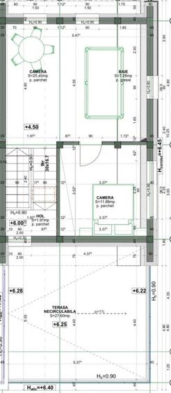 Duplex cu 6 camere cu Canalizare în Mănăștur