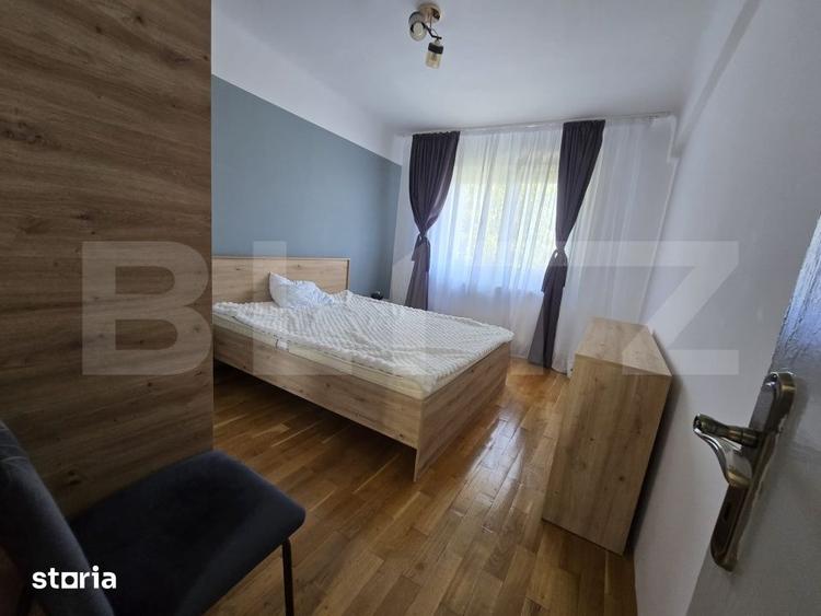 Apartament cu 2 camere decomandat, mobilat în Central