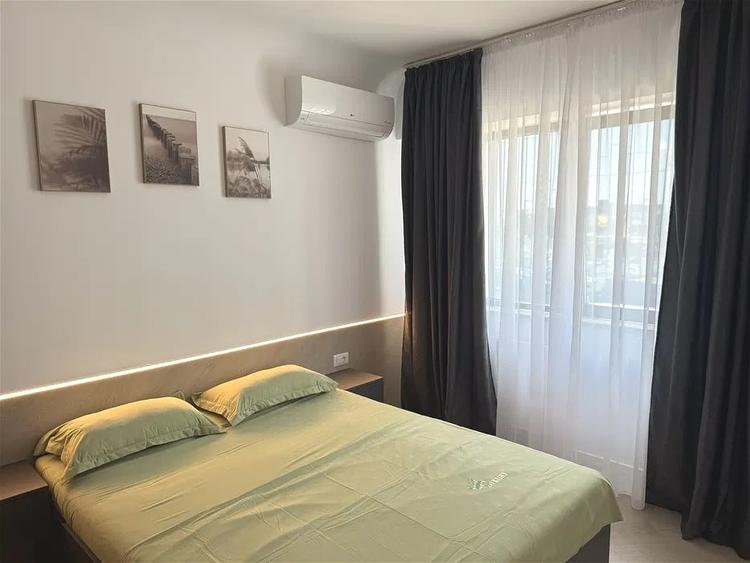 Apartament cu 2 camere semidecomandat, mobilat în Pipera