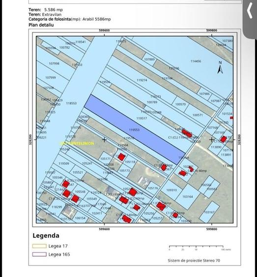 Teren Construcții intravilan de 5586 mp, în Pantelimon
