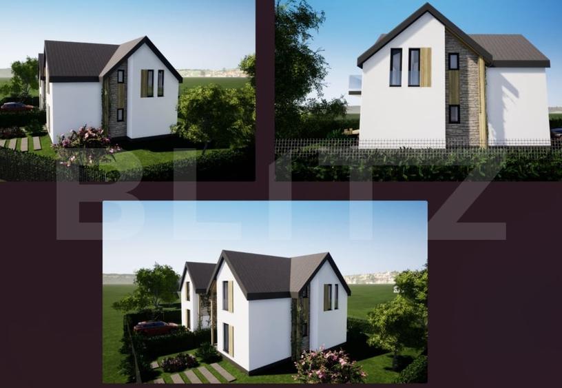 Duplex cu 6 camere cu Canalizare în Periferie