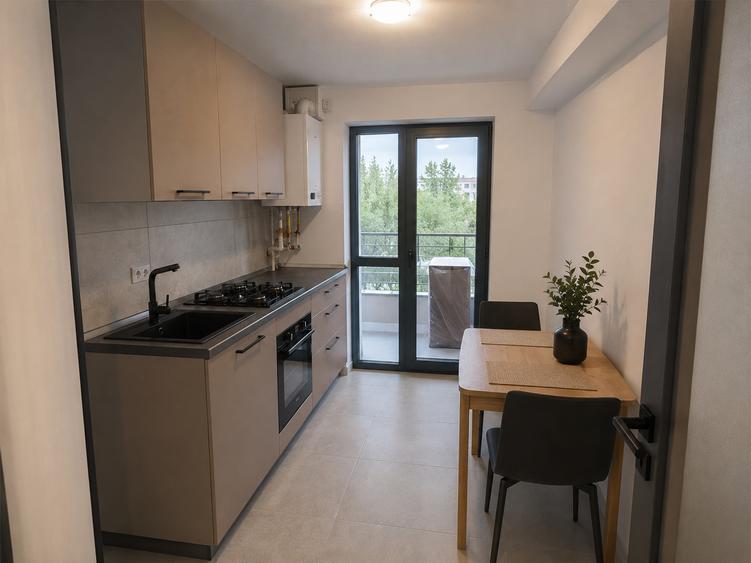 Garsonieră de Vânzare în Popești-Leordeni – Zona Leordeni, Etaj 1, Balcon 6,75 m - 2