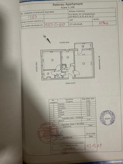 Apartament cu 2 camere decomandat în Marghiloman
