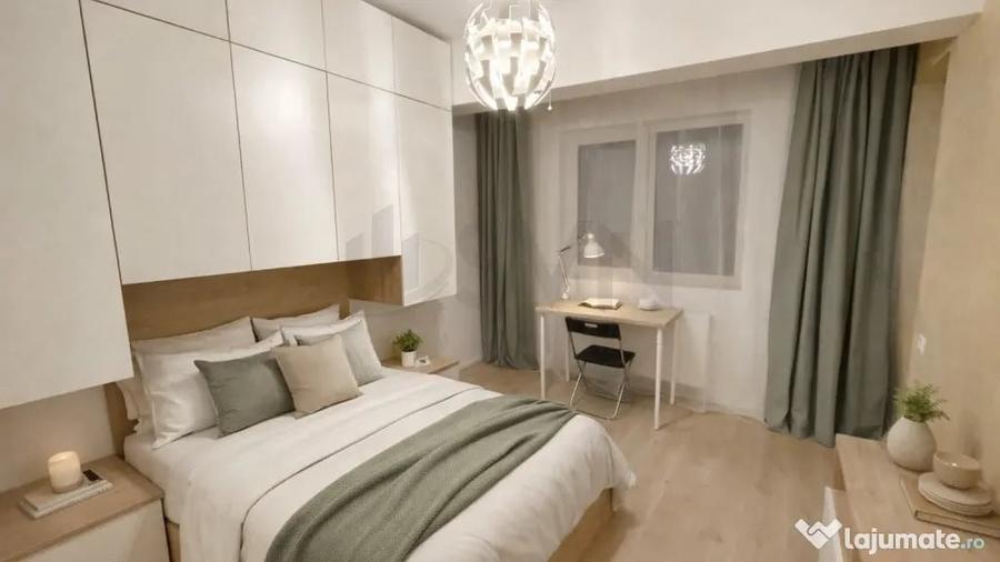 Apartament cu 3 camere semidecomandat în Regie