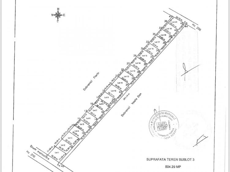 Teren vanzare Otopeni, str Panait Istrati. 1200 mp propus intravilan. zona buna - 3