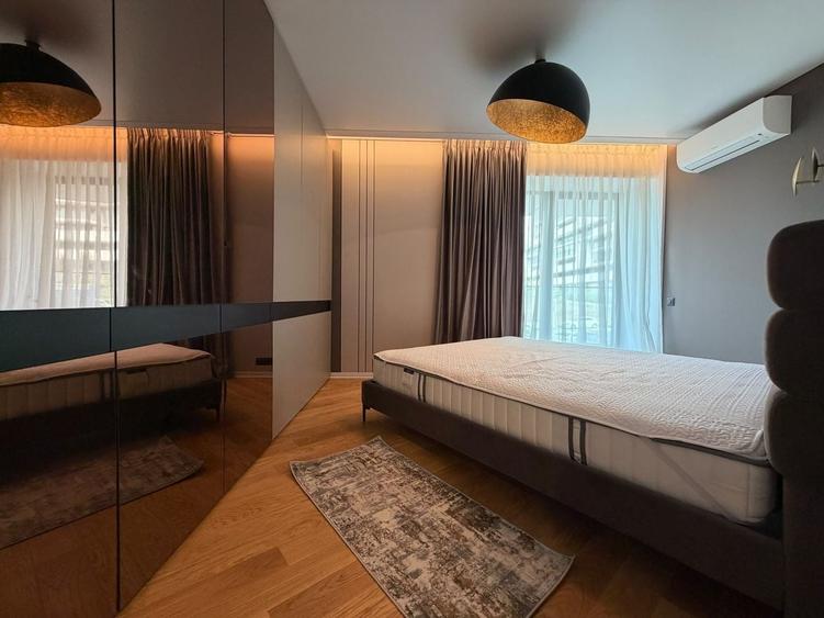 Apartament cu 2 camere semidecomandat, mobilat în Barbu Văcărescu