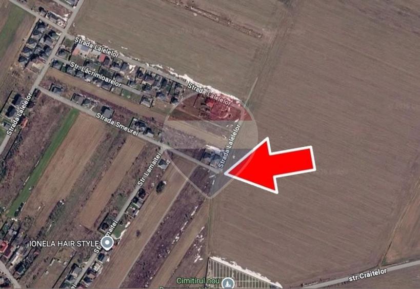 Teren agricol intravilan de 1455 mp, în Dragomirești-Vale