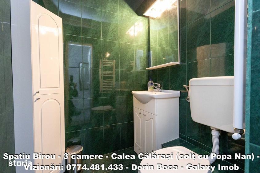 BIROU 3 Camere NEMOBILAT - CALEA CALARASI - Centrala proprie - 16