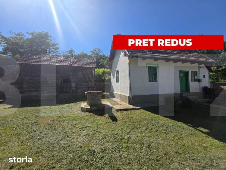 Casă cu 2 camere cu Teren 1339 Mp în Ghidfalău
