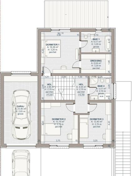 Casă cu 7 camere cu Teren 1046 Mp în Ciurila