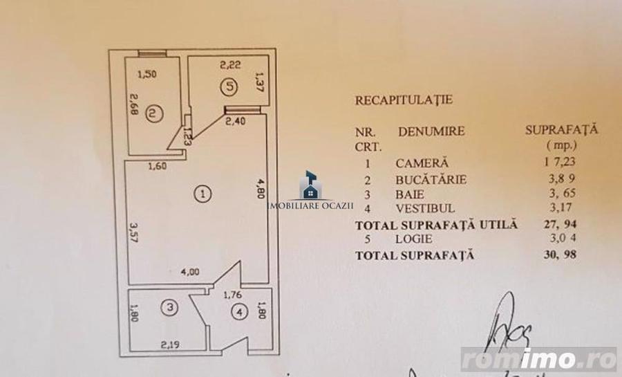 Vanzare Garsoniera Semidecomandata Aparatorii Patriei-Turnu Magurele - 6
