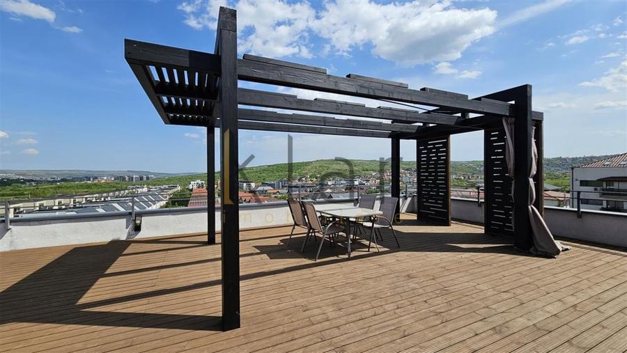 Penthouse 4 camere, Borhanci, cu terasa panoramica si jacuzzi - 20