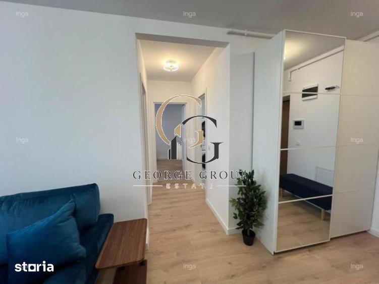 Apartament cu 2 camere decomandat, mobilat în Theodor Pallady