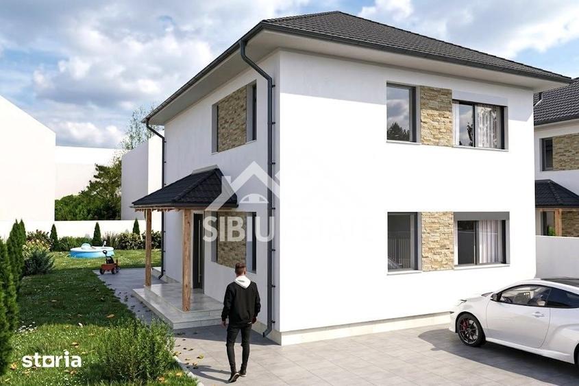 Casă cu 4 camere cu Teren 300 Mp în Șura Mică
