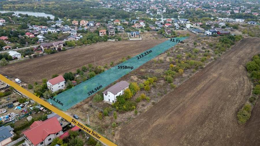 Teren Construcții intravilan de 5958 mp, în Central