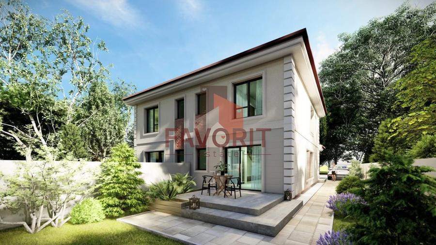 Duplex cu 4 camere cu Canalizare în Moșnița Nouă