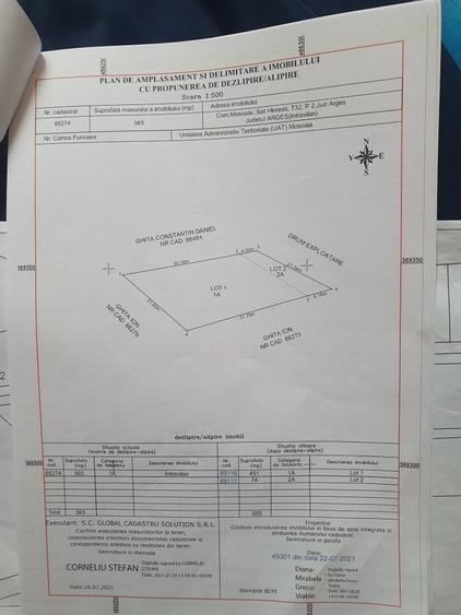 Spațiu comercial, în Hințești