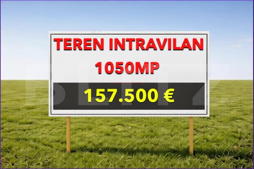 Teren Construcții intravilan de 1050 mp, în Giroc