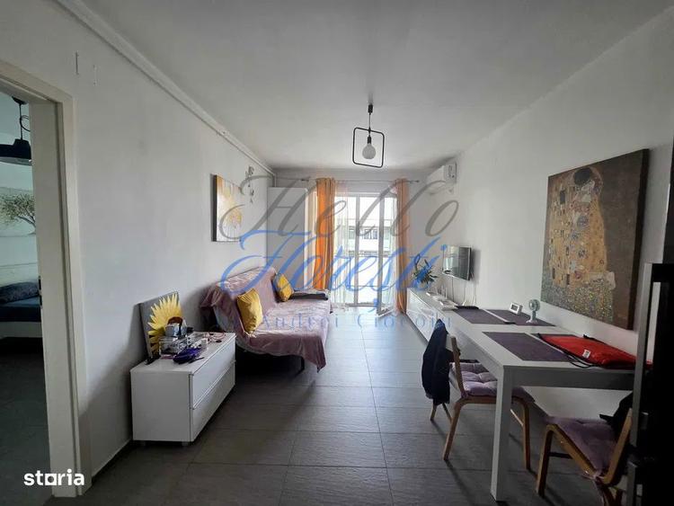 Apartament cu 2 camere semidecomandat, mobilat în Bună Ziua