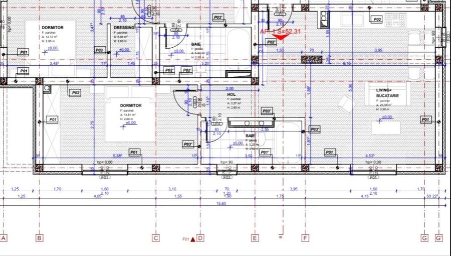 Apartament de 2 camere, 52mp utili, gradina 19 mp, zona Torontalului - 2