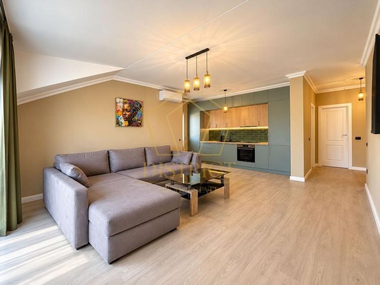 Apartament cu 2 camere semidecomandat, mobilat în Giroc