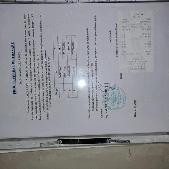 Teren de 500 mp, în Poarta Albă