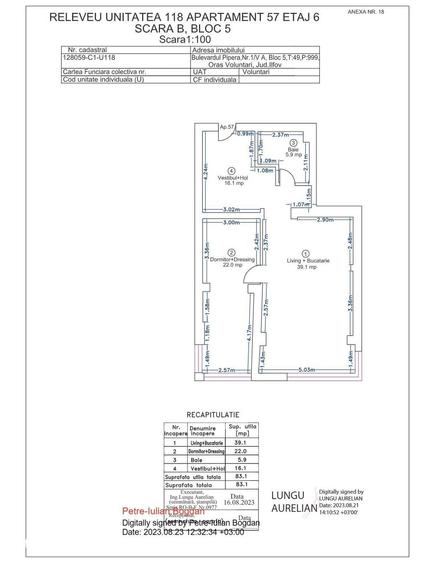 Apartament 2 camere complet renovat | Design modern | 83 mp utili - 3