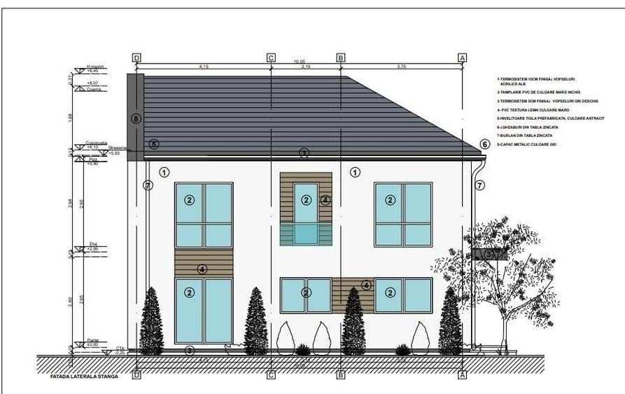 Duplex cu 4 camere cu Canalizare în Șura Mică