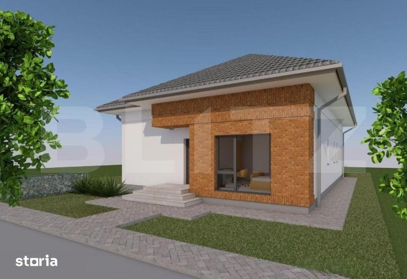 Casă cu 4 camere cu Teren 535 Mp în Micești