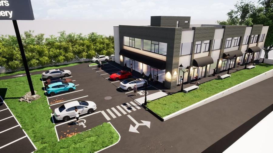 Spațiu comercial, de 1,557 mp, în Cățelu