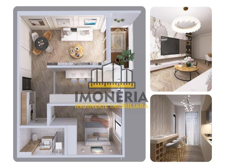 Apartament cu 2 camere decomandat, mobilat în Sălăjan