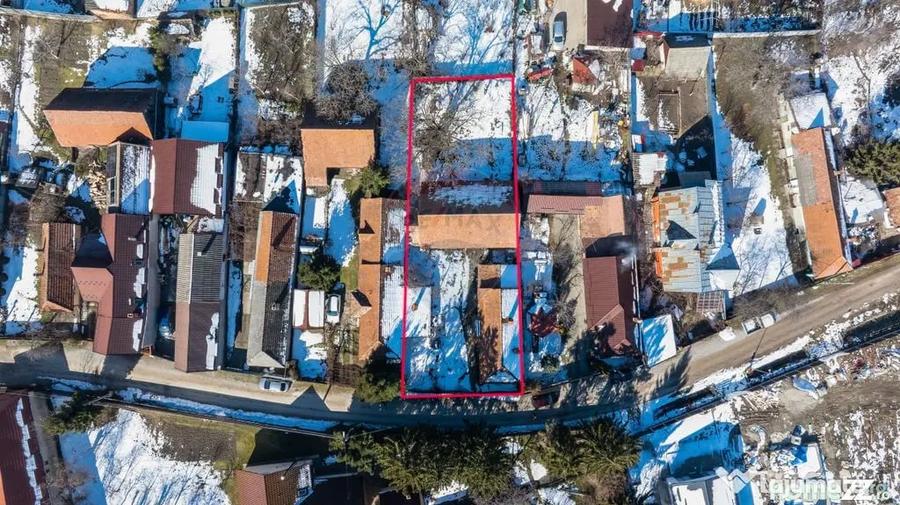Casă cu 2 camere cu Teren 778 Mp în Tărlungeni