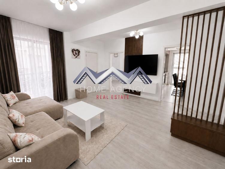 Apartament cu 3 camere, mobilat în Central