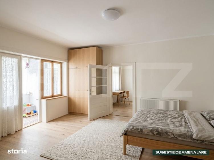 Casă cu 3 camere cu Teren 677 Mp în Central