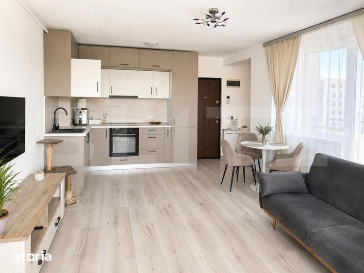 Apartament cu 2 camere decomandat, mobilat în Tractorul — fotografia 3
