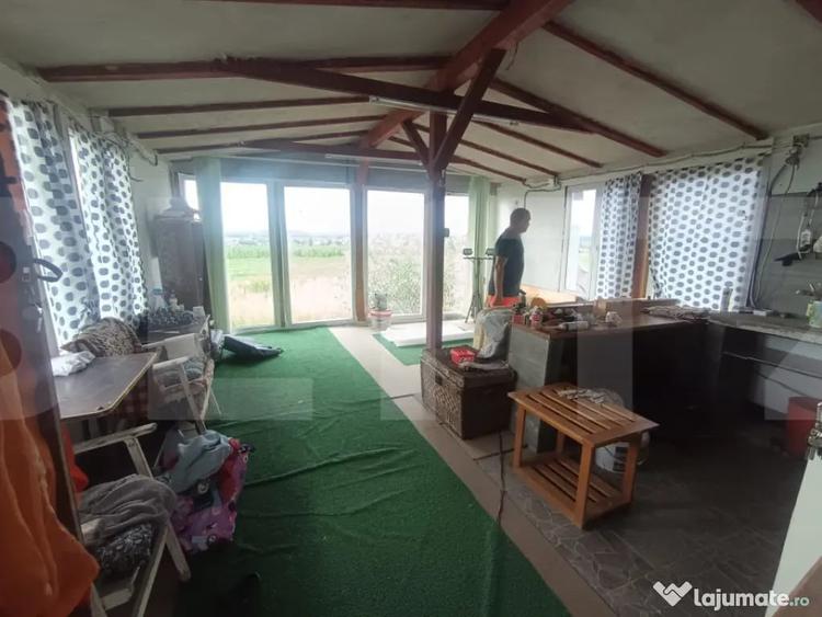 Casă cu 2 camere cu Teren 450 Mp în Dobolii de Jos