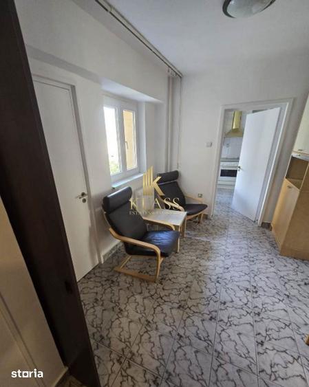Apartament cu 2 camere semidecomandat, mobilat în Victoriei