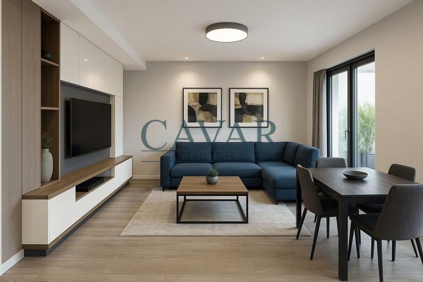 Apartament cu 2 camere decomandat, mobilat în Metalurgiei — fotografia 3