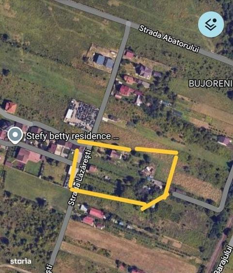 Teren de 1200 mp, în Bujoreni