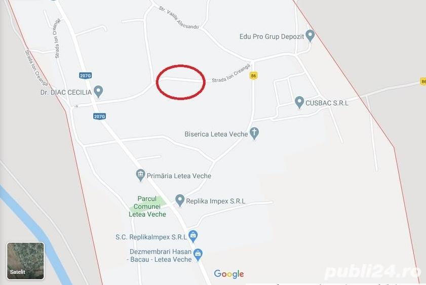 Teren de 1733 mp, în Letea Veche