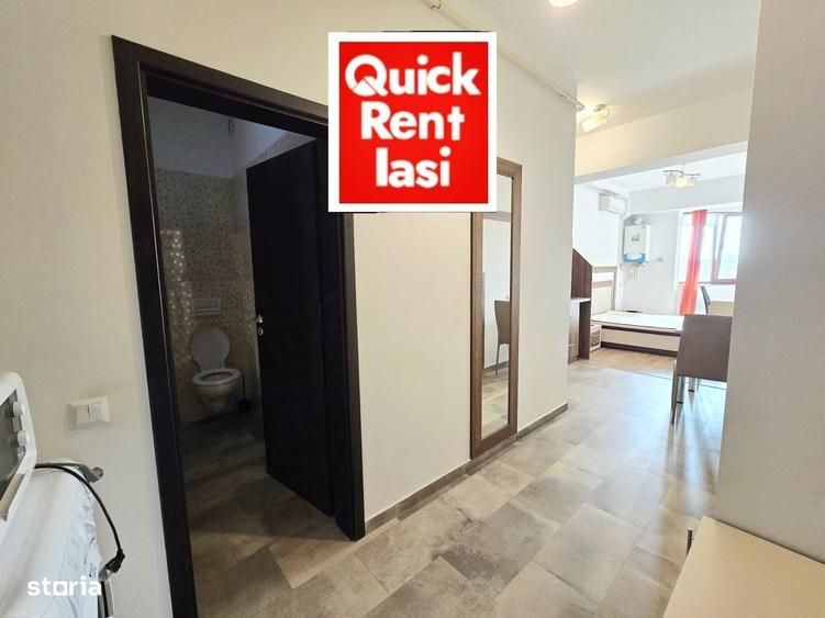 Palas Mall Lazar Residence Garsoniera Bloc Nou 400eur - 1