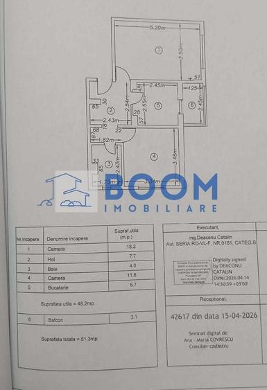 Apartament cu 2 camere decomandat în Ostroveni