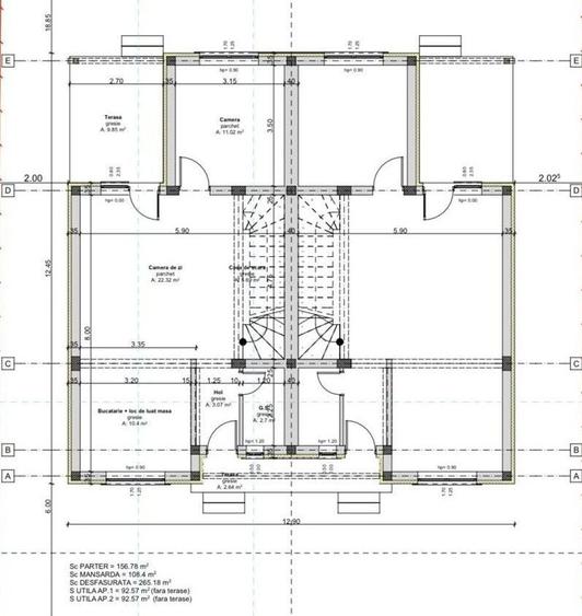 Duplex cu 4 camere cu Canalizare în Săcălaz