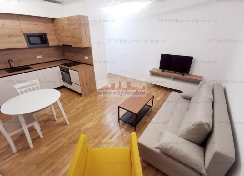 Apartament cu 2 camere decomandat, mobilat în Băneasa