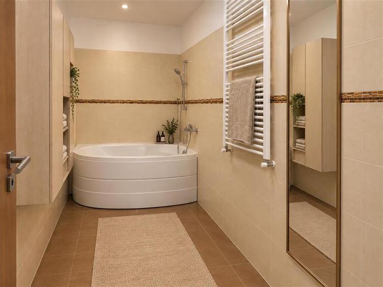 Apartament cu 3 camere semidecomandat, mobilat în Herăstrău