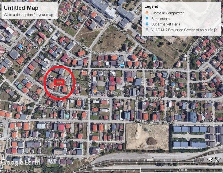 Teren Construcții intravilan de 500 mp, în Primo