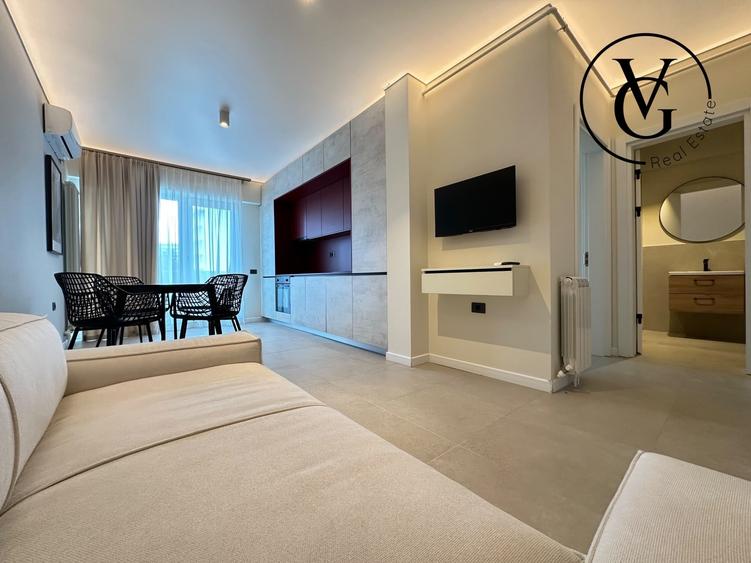 Apartament cu 2 camere semidecomandat, mobilat în Mamaia-Sat