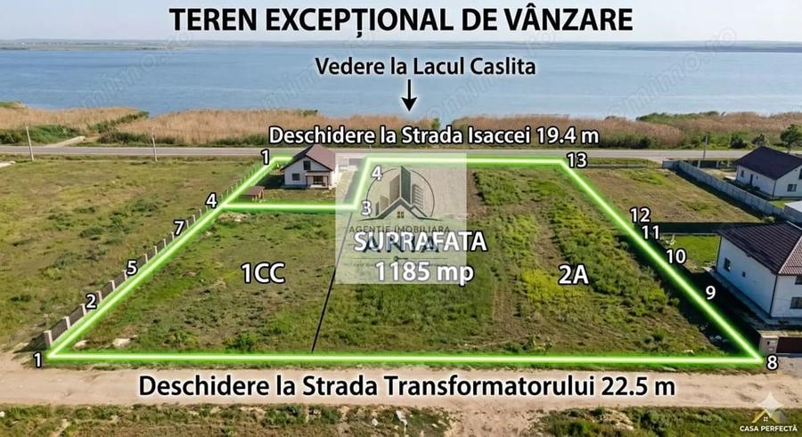 Teren de 1185 mp, în Peco